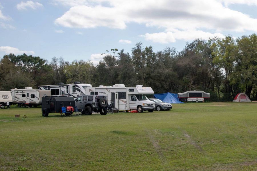 Camp ground area at Skydive City Z-Hills