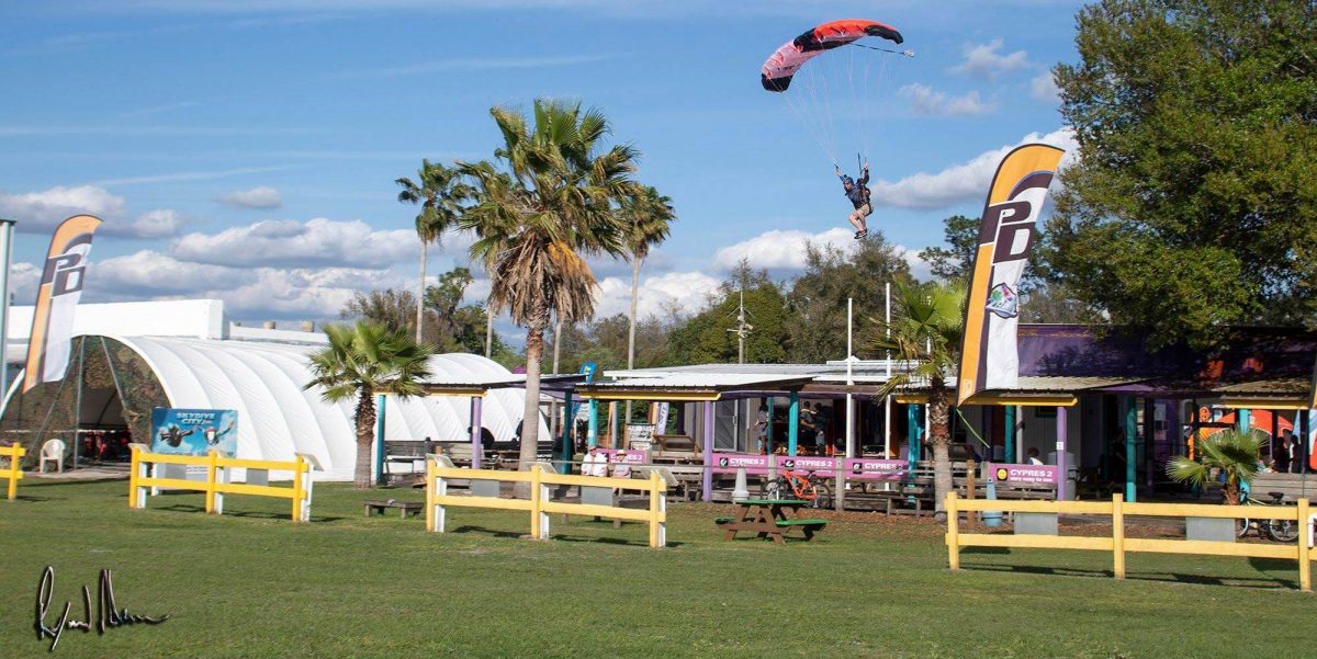 Spectator area at Skydive City Z-Hills